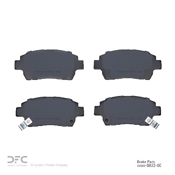 Disc Brake Pad Set - Front for 2004-2006 Scion xA (Dynamic Friction 1552-0822-00)