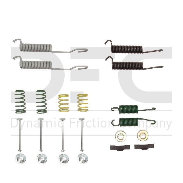 Drum Brake Hardware Kit - Rear for 1979-1998 GMC K2500 (Dynamic Friction 370-47035)