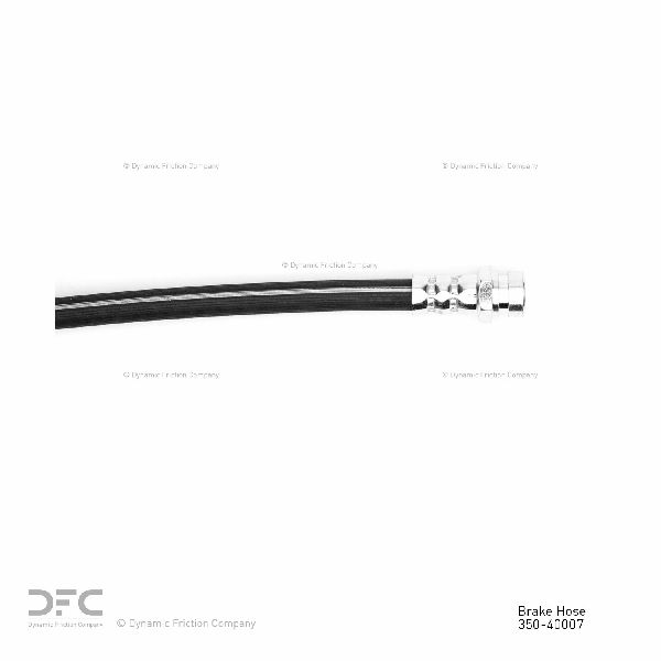 Brake Hydraulic Hose - Rear, Rear Upper for 1990-2005 Mitsubishi Eclipse (Dynamic Friction 350-40007)