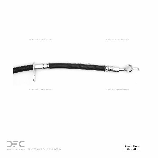 Brake Hydraulic Hose - Rear Left for 2006-2012 Mitsubishi Eclipse (Dynamic Friction 350-72050)