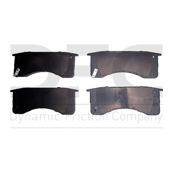 Disc Brake Pad Set - Front, Front and Rear, Rear for 2009-2017 IC Corporation RE Commercial (Dynamic Friction 1551-0769-00)