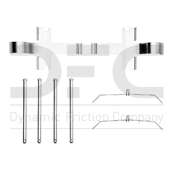 Disc Brake Hardware Kit - Front for 1991-2002 Toyota 4Runner (Dynamic Friction 340-76030)