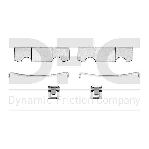Dynamic Friction Company Kit Hardware Freno A Tamburo Posteriore 370-80008 – Compatibile Con Mazda GLC (1981-1985)