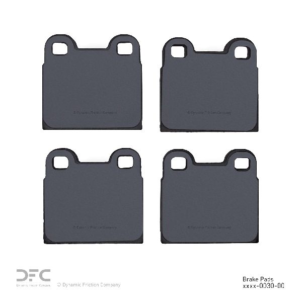 Disc Brake Pad Set - Rear for 1979-1987 Saab 900 (Dynamic Friction 1551-0030-00)