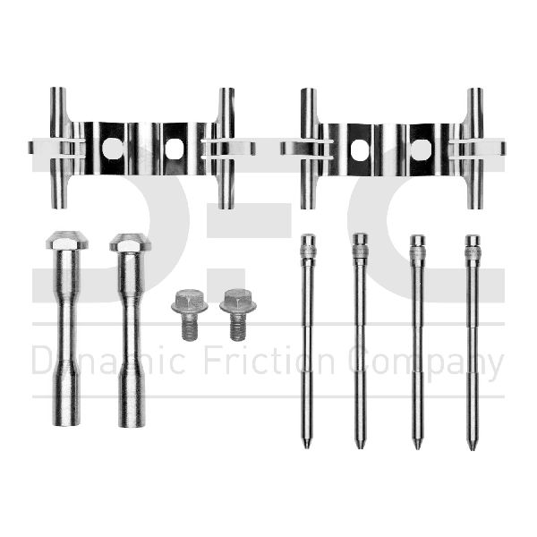 Disc Brake Hardware Kit - Front for 2016-2018 Ford Focus (Dynamic Friction 340-54084)