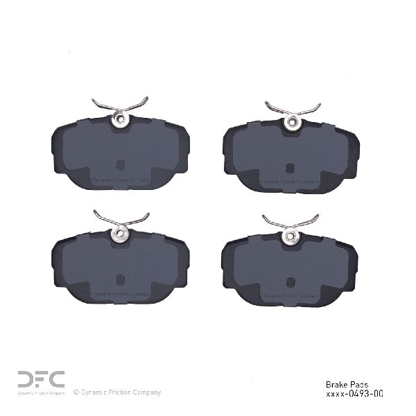 Disc Brake Pad Set - Front for 1986-1988 BMW 325 (Dynamic Friction 1552-0493-00)