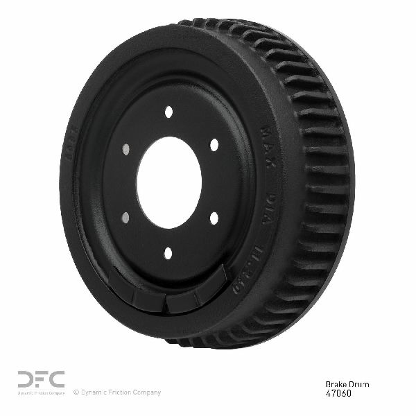 Brake Drum - Rear for 1974-1991 GMC Jimmy (Dynamic Friction 365-47060)