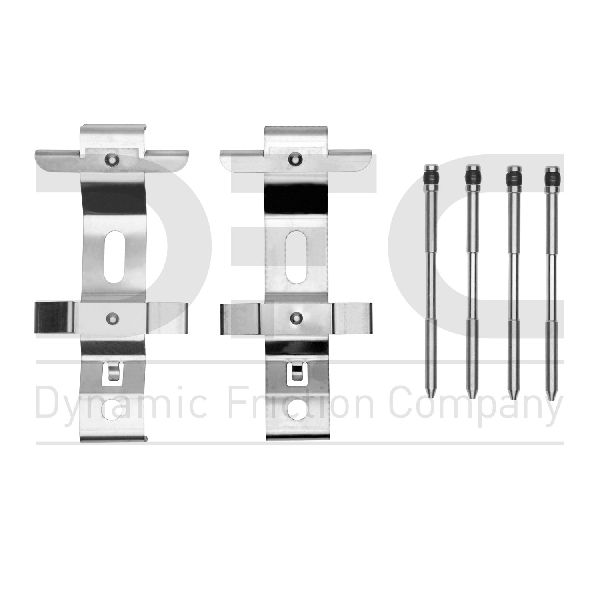Disc Brake Hardware Kit - Front for 2015-2023 Ford Mustang (Dynamic Friction 340-58007)