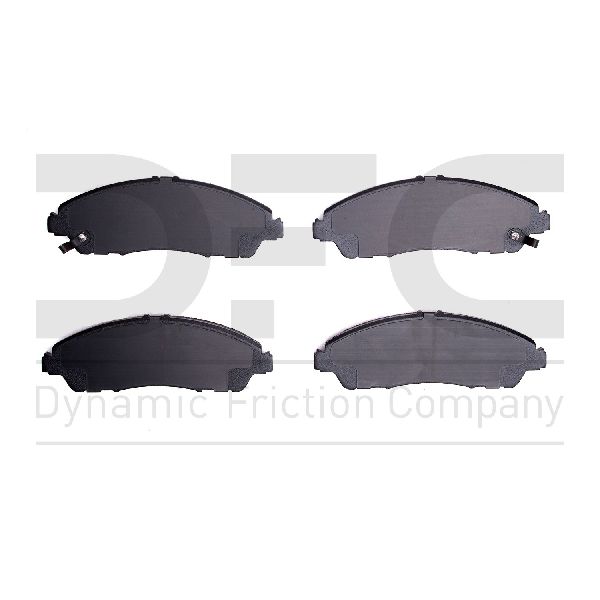 Disc Brake Pad Set - Front for 2007-2020 Acura MDX (Dynamic Friction 1551-1723-00)