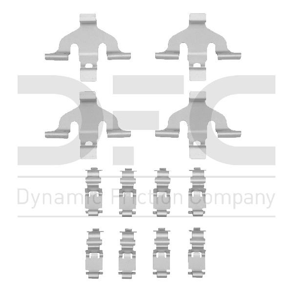 Disc Brake Hardware Kit - Front for 2019-2025 Audi A6 Quattro (Dynamic Friction 340-73016)