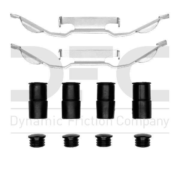 Disc Brake Hardware Kit - Front for 2007-2016 Volvo S80 (Dynamic Friction 340-31014)