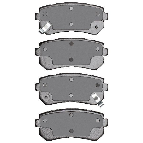 Disc Brake Pad Set - Rear for 2006-2007 Kia Rio5 (Dynamic Friction 4000-1157-00)