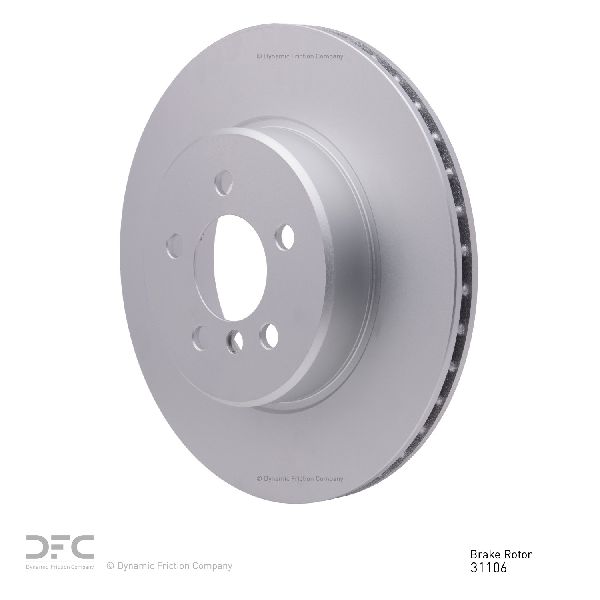 Disc Brake Rotor - Rear for 2011-2016 BMW 550i (Dynamic Friction 604-31106)