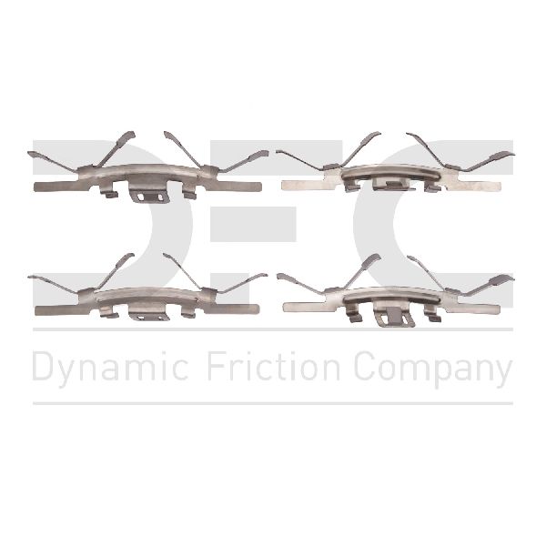 Disc Brake Hardware Kit - Rear for 2006-2013 Chevrolet Corvette (Dynamic Friction 340-47033)