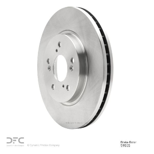 Disc Brake Rotor - Front for 2007-2016 Honda CR-V (Dynamic Friction 604-59055)