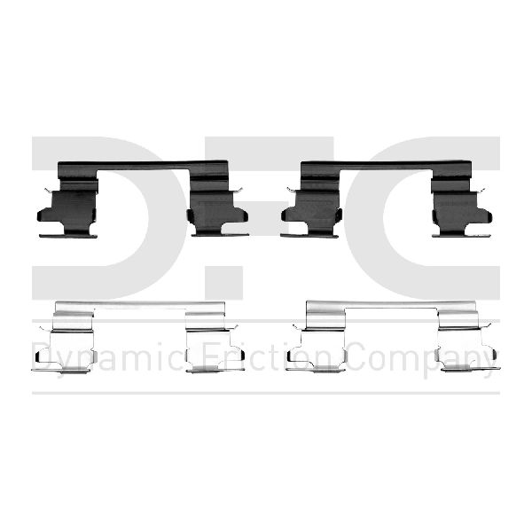 Disc Brake Hardware Kit - Rear for 2002-2006 Cadillac Escalade (Dynamic Friction 340-46015)