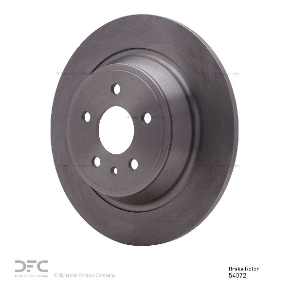 Disc Brake Rotor - Rear for 2017-2019 Ford Escape (Dynamic Friction 604-54072)
