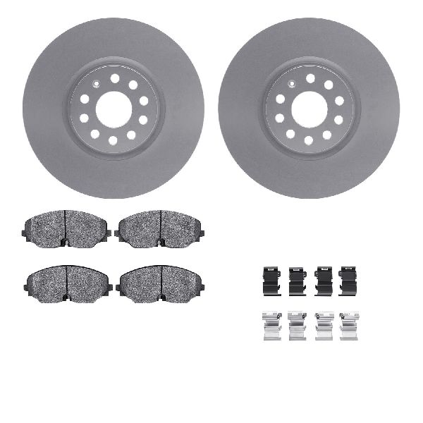 Dynamic Friction Disc Brake Kit  Front 