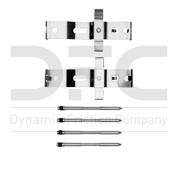 Disc Brake Hardware Kit - Front for 2018-2025 Dodge Durango (Dynamic Friction 340-63033)