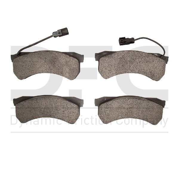 Disc Brake Pad Set - Front, Front and Rear, Rear for 2016-2024 Freightliner MT55 (Dynamic Friction 1551-2175-10)