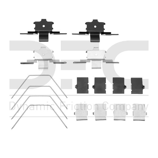 Disc Brake Hardware Kit - Front for 2006-2013 Mazda 6 (Dynamic Friction 340-80040)