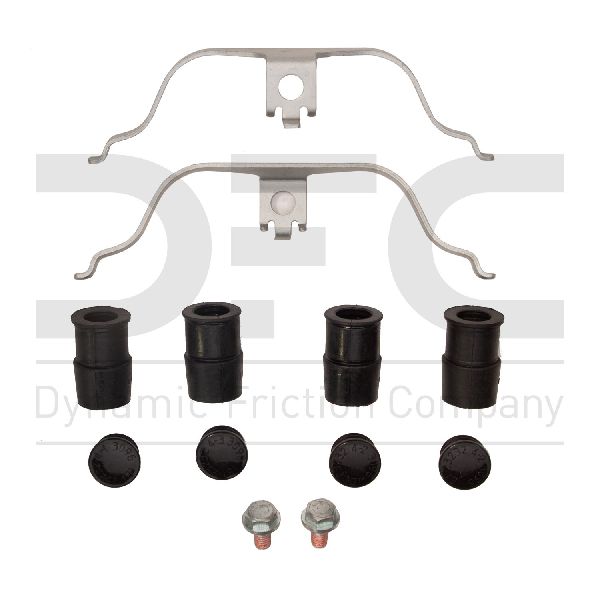 Disc Brake Hardware Kit - Front for 2013-2014 Audi A8 Quattro (Dynamic Friction 340-73008)