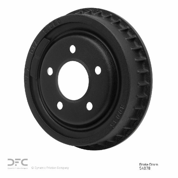 Brake Drum - Rear for 1998-2009 Ford Ranger (Dynamic Friction 365-54078)