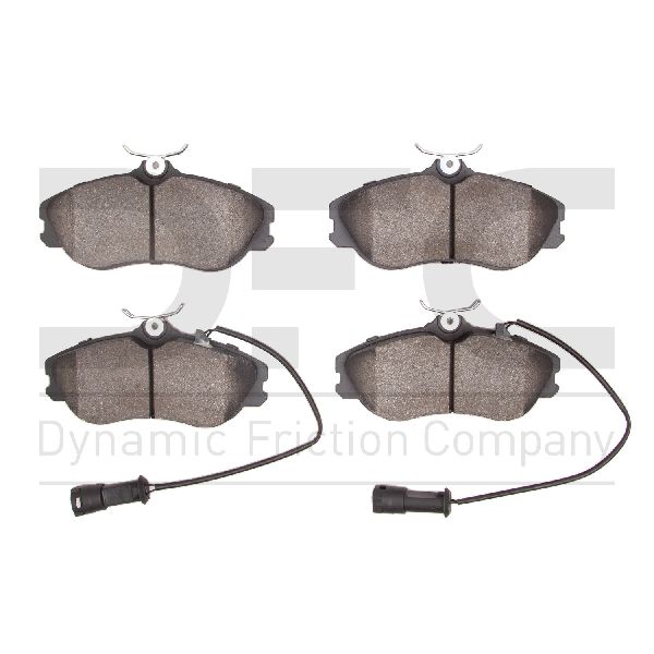 Disc Brake Pad Set - Front for 1992-1994 Audi S4 (Dynamic Friction 1551-0419-10)