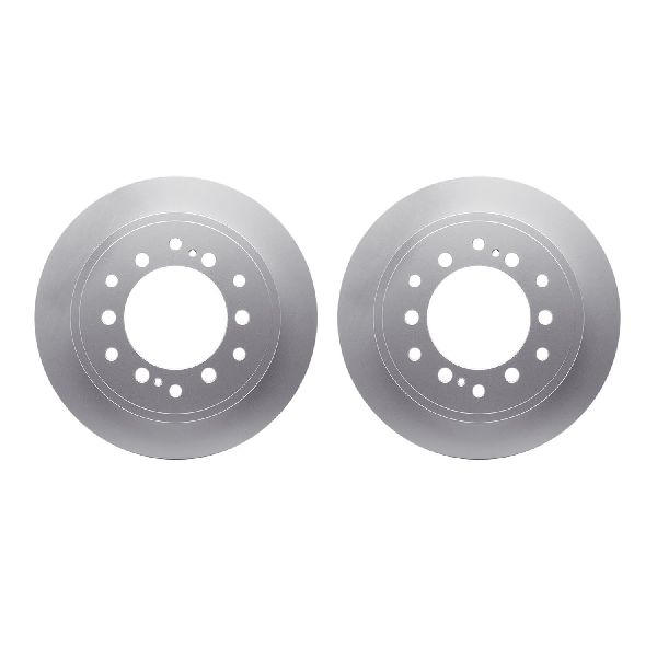 Disc Brake Rotor Set - Rear for 2010-2024 Toyota 4Runner (Dynamic Friction 4002-76059)