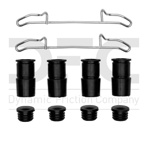 Disc Brake Hardware Kit - Rear for 1987-1993 Saab 900 (Dynamic Friction 340-01000)