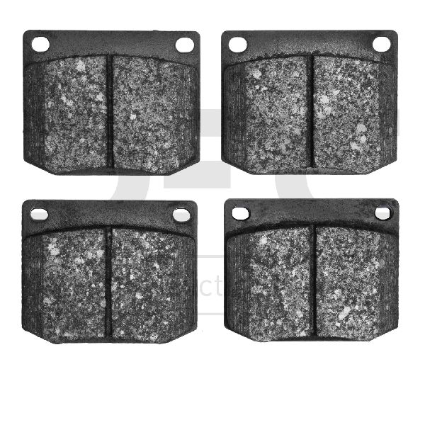 Disc Brake Pad Set - Front for 1979-1987 Saab 900 (Dynamic Friction 1551-0002-00)