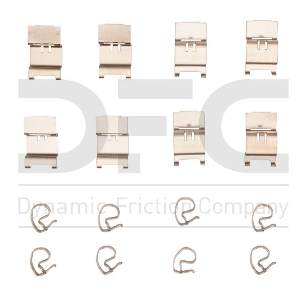 Disc Brake Hardware Kit - Front for 2024-2025 Ford Ranger (Dynamic Friction 340-63074)