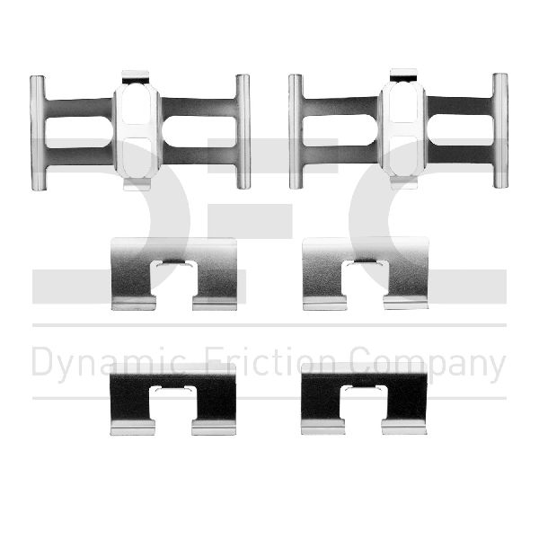 Disc Brake Hardware Kit - Rear for 2006-2011 Acura CSX (Dynamic Friction 340-59015)
