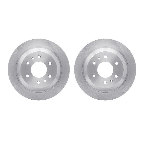 Disc Brake Rotor Set - Rear for 2002-2009 Chevrolet Trailblazer (Dynamic Friction 6002-48045)