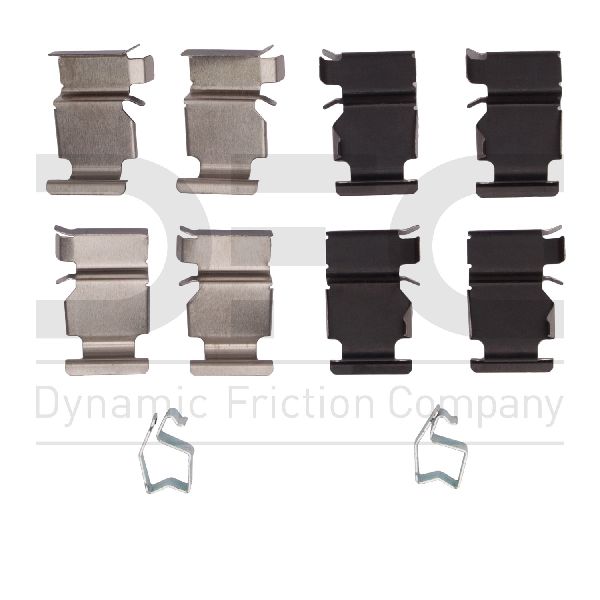 Disc Brake Hardware Kit - Rear for 2008-2022 Toyota Sequoia (Dynamic Friction 340-76067)
