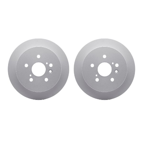 Disc Brake Rotor Set - Rear for 2004-2007 Toyota Highlander (Dynamic Friction 4002-76046)