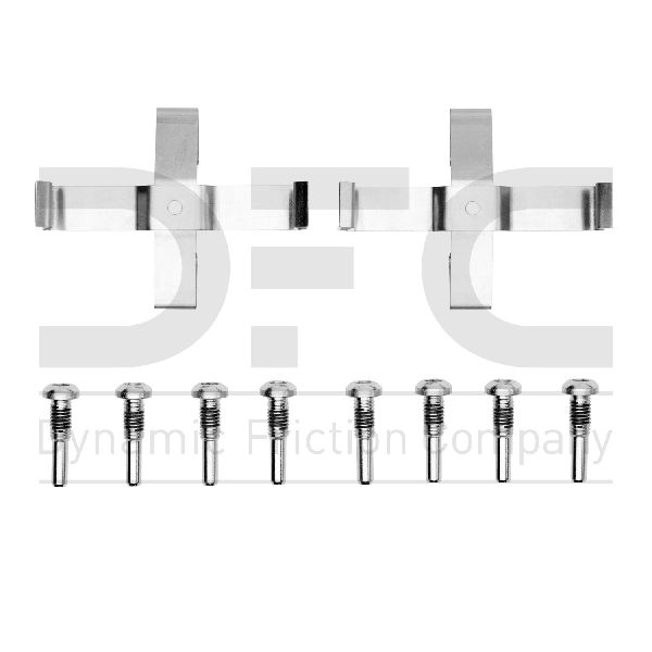 Disc Brake Hardware Kit - Front for 2012-2016 Audi A8 Quattro (Dynamic Friction 340-73007)