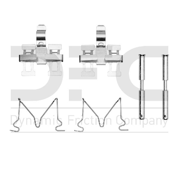 Disc Brake Hardware Kit - Rear for 2001-2005 Lexus IS300 (Dynamic Friction 340-75004)