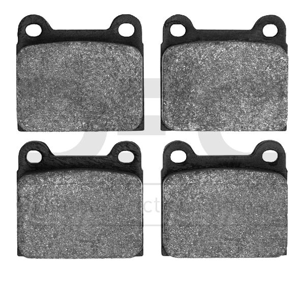Disc Brake Pad Set - Rear for 1985-1992 Volvo 740 (Dynamic Friction 1551-0031-00)