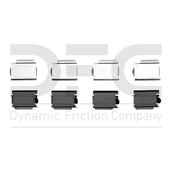 Disc Brake Hardware Kit - Front for 2002-2007 Jeep Liberty (Dynamic Friction 340-40039)