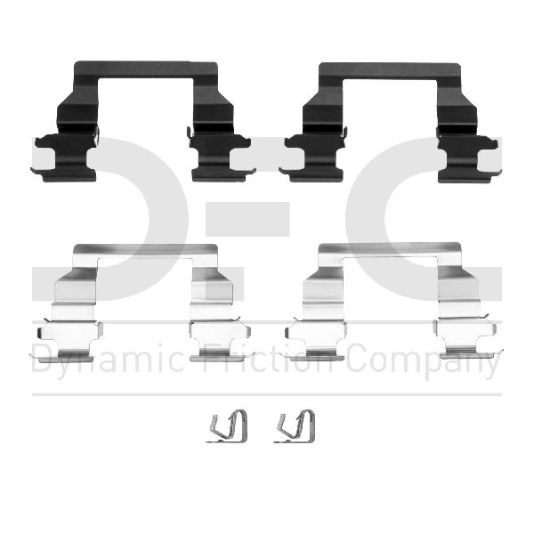 Disc Brake Hardware Kit - Front for 1998-2004 Toyota Avalon (Dynamic Friction 340-76009)