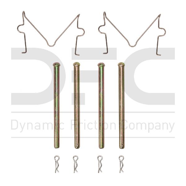 Disc Brake Hardware Kit - Front for 2003-2009 Toyota 4Runner (Dynamic Friction 340-76057)