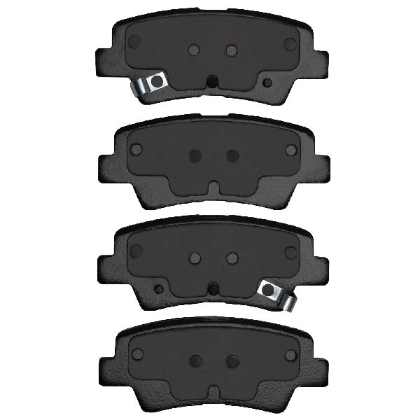 Disc Brake Pad Set - Rear for 2012-2022 Hyundai Accent (Dynamic Friction 4000-1812-00)