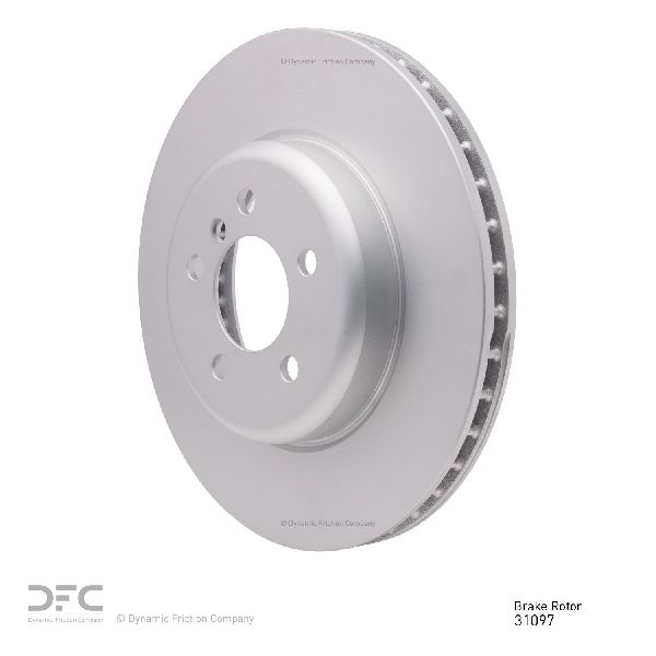 Disc Brake Rotor - Front for 2012-2018 BMW 640i (Dynamic Friction 604-31097)