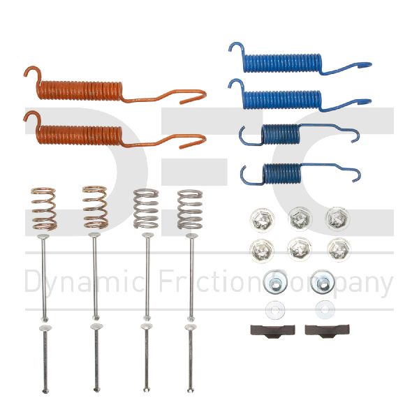 Drum Brake Hardware Kit - Rear for 1975 Chevrolet G30 (Dynamic Friction 370-47021)