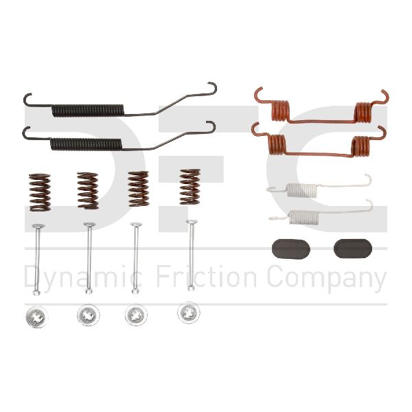 Drum Brake Hardware Kit - Rear for 2003-2006 Chrysler Sebring (Dynamic Friction 370-40013)