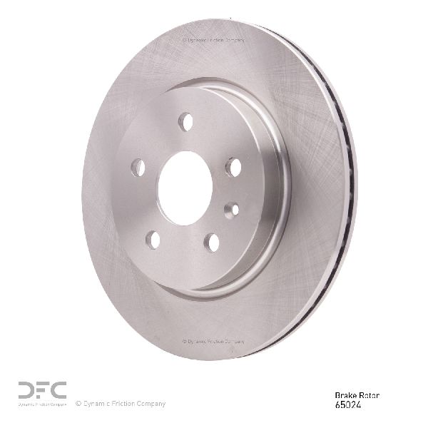 Disc Brake Rotor - Rear for 2011 Saab 9-5 (Dynamic Friction 604-65024)