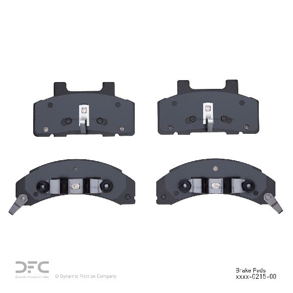 Disc Brake Pad Set - Front for 1983-1996 Buick Century (Dynamic Friction 1551-0215-00)