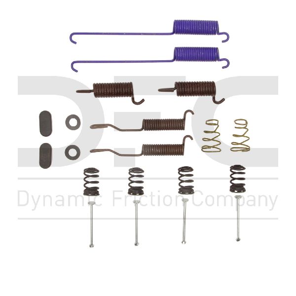 Drum Brake Hardware Kit - Rear for 2000-2004 Dodge Dakota (Dynamic Friction 370-55000)