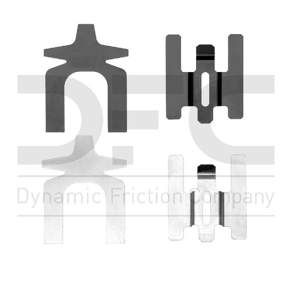 Disc Brake Hardware Kit - Front for 1996-1997 Mercury Cougar (Dynamic Friction 340-54077)